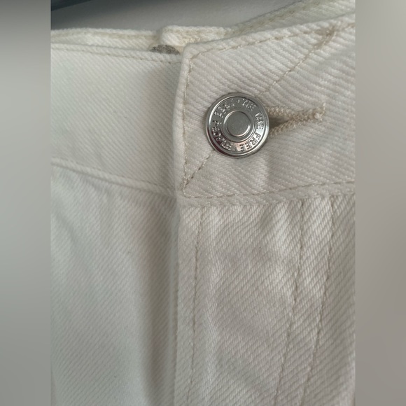 The Lasso Jean in White Free People Size 31 - Picture 11 of 15
